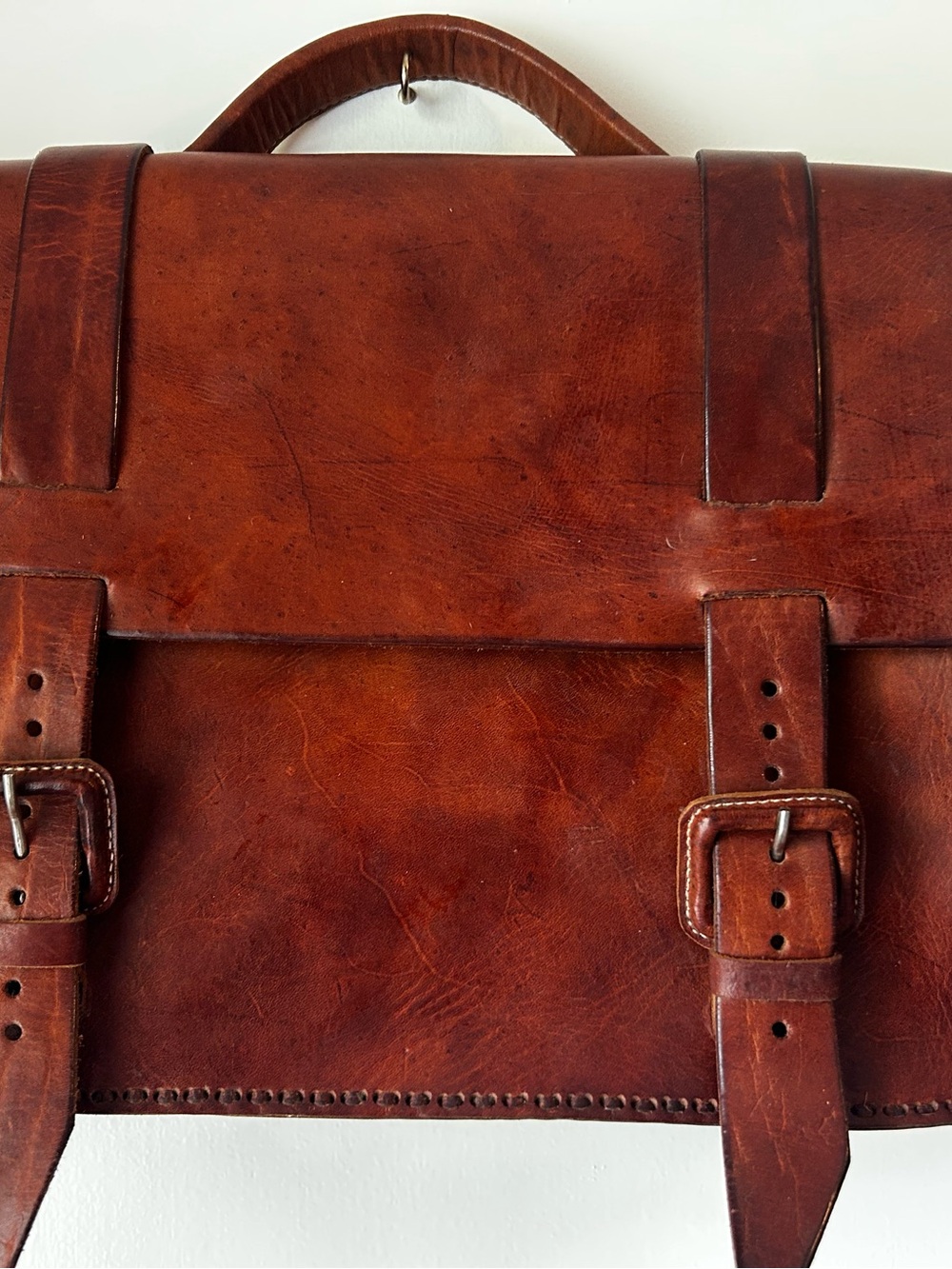 Men's Brown Leather Briefcase - Classic Leather Satchel